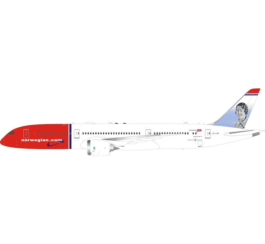 B787-9 Dreamliner Norwegian Air Shuttle Amy Johnson LN-LNP 1:200