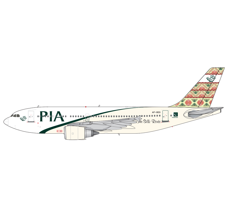 A310-300 Pakistan International Airlines PIA Gilgit AP-BEG 1:200