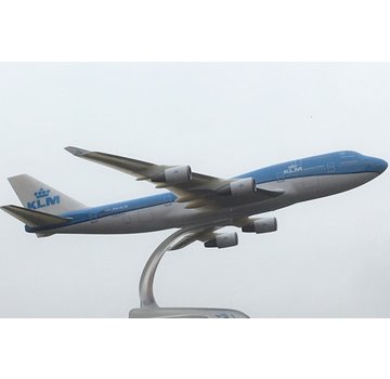 PPC Models B747-400 KLM 2014 livery PH-KLM 1:250 with stand
