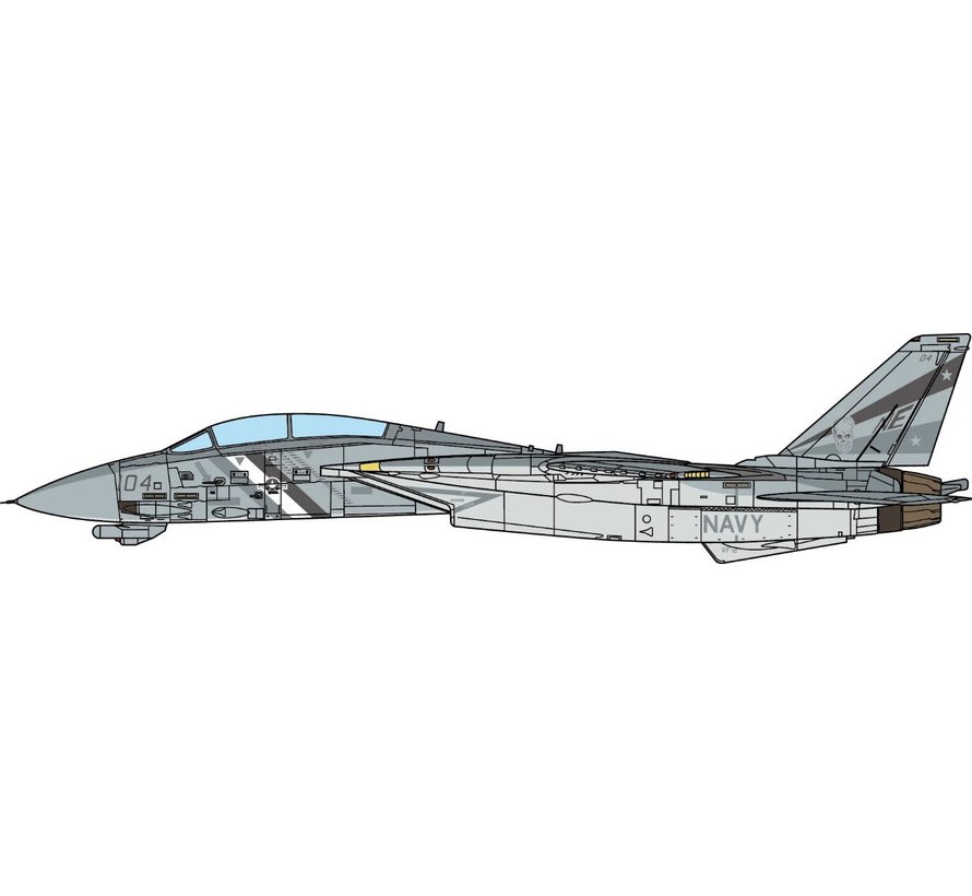 F14D Tomcat VF2 Bounty Hunters NE-104 GO NAVY 2002 1:72 +preorder+