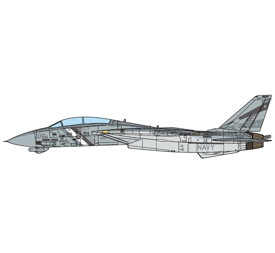 F14D Tomcat VF2 Bounty Hunters NE-106 BEAT ARMY 2002 1:72 +preorder+