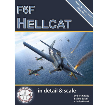 Detail & Scale Aviation Publications F6F Hellcat: In Detail & Scale: Volume 10  softcover