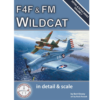 Detail & Scale Aviation Publications F4F & FM Wildcat: In Detail & Scale: Volume 7 softcover