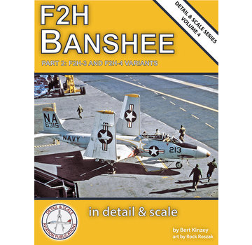 Detail & Scale Aviation Publications F2H Banshee: in Detail & Scale: Part 2: Volume 4: SC