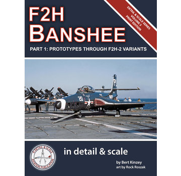 Detail & Scale Aviation Publications F2H Banshee: in Detail & Scale: Part 1: Volume 3 softcover