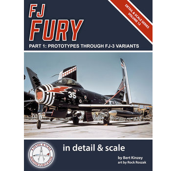 Detail & Scale Aviation Publications FJ Fury: Part 1: In Detail & Scale: Volume 12  SC