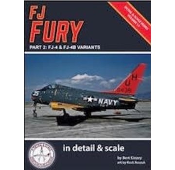 Detail & Scale Aviation Publications FJ Fury: In Detail & Scale: Part 2: FJ-4 & FJ-4B: Volume 13 softcover