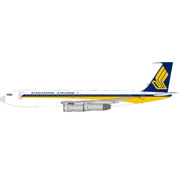 InFlight B707-300 Singapore 9V-BBB 1:200 with stand
