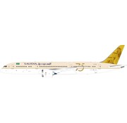 JC Wings B787-9 Dreamliner Saudia 75th Anniversary HZ-ARE 1:200 with stand