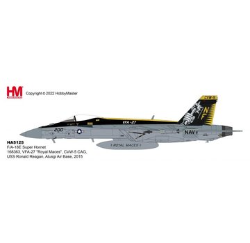 Hobby Master FA18E Super Hornet VFA-27 Royal Maces CAG NF-200 Atusgi 1:72