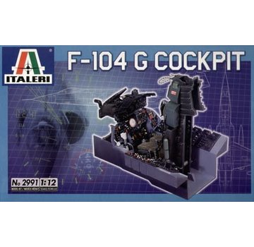 Italeri F104G Cockpit 1:12 2020 re-issue, Ex-ESCI [Used]