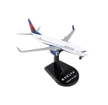 Postage Stamp Models B737-800W Delta Airlines 2007 livery 1:300 winglets with stand