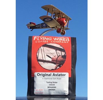 Flying Wired Coffee Company Coffee Beans Original Aviator Dark Roast