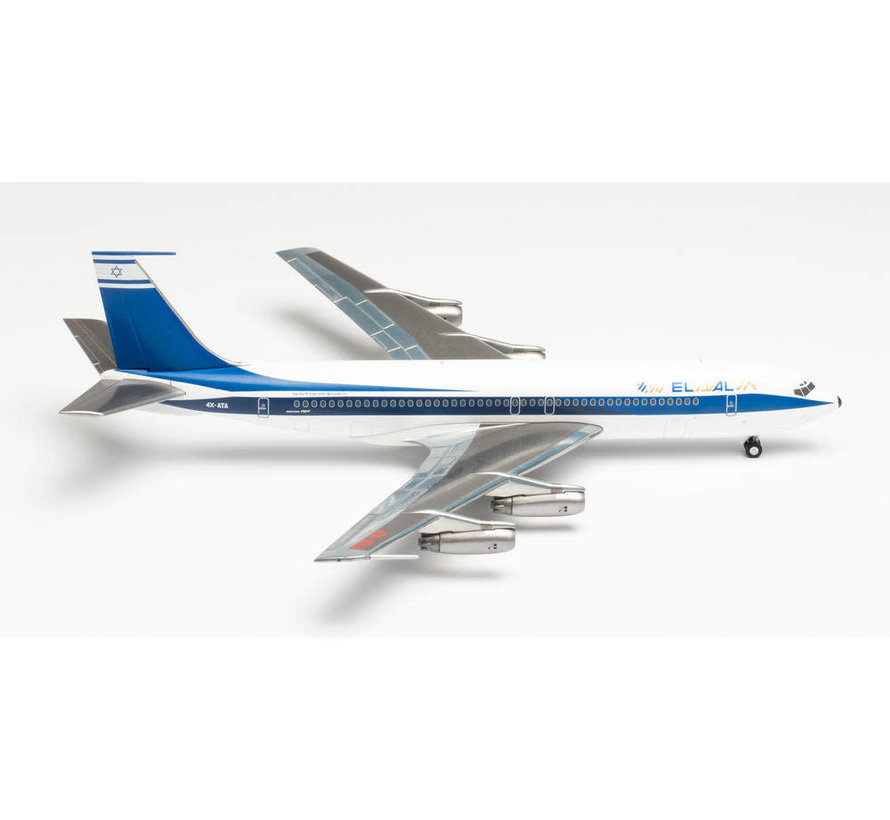 B707-400 El Al 4X-ATA Shehecheyanu 1:200