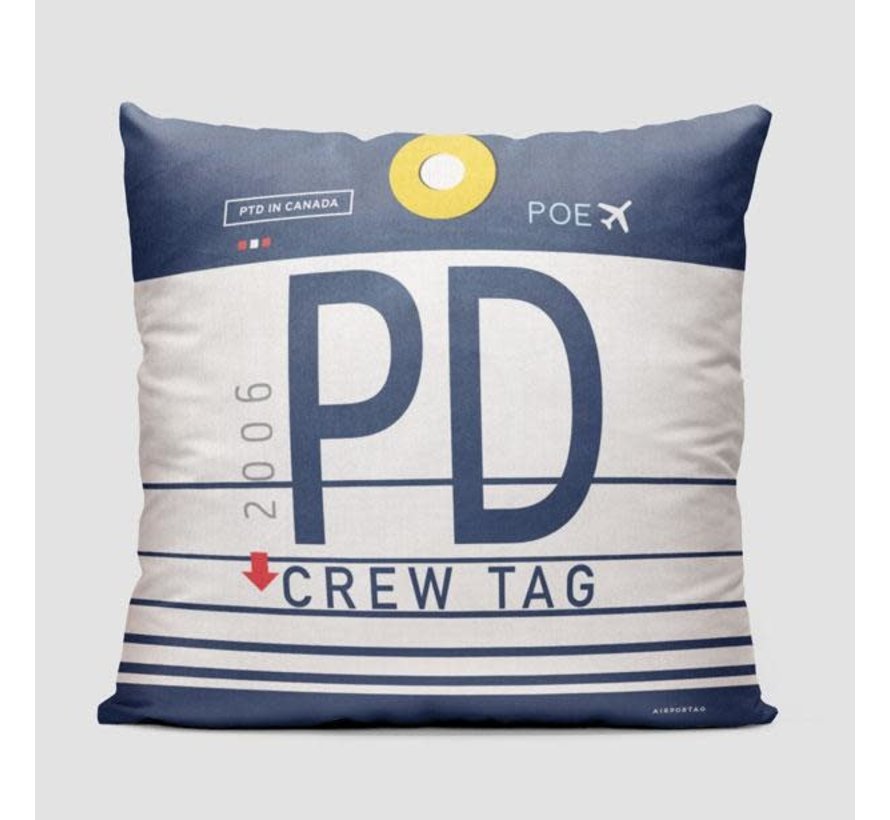 Throw Pillow Porter Airlines