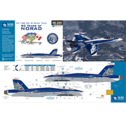 CF188 60 Years of NORAD Demo Hornet 1:48 DECAL