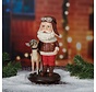Aviator Santa with Reindeer Bobblehead