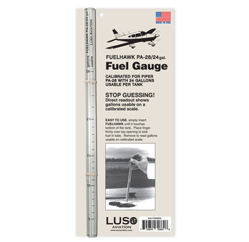Fuel Gauge PA-28 / 24gal
