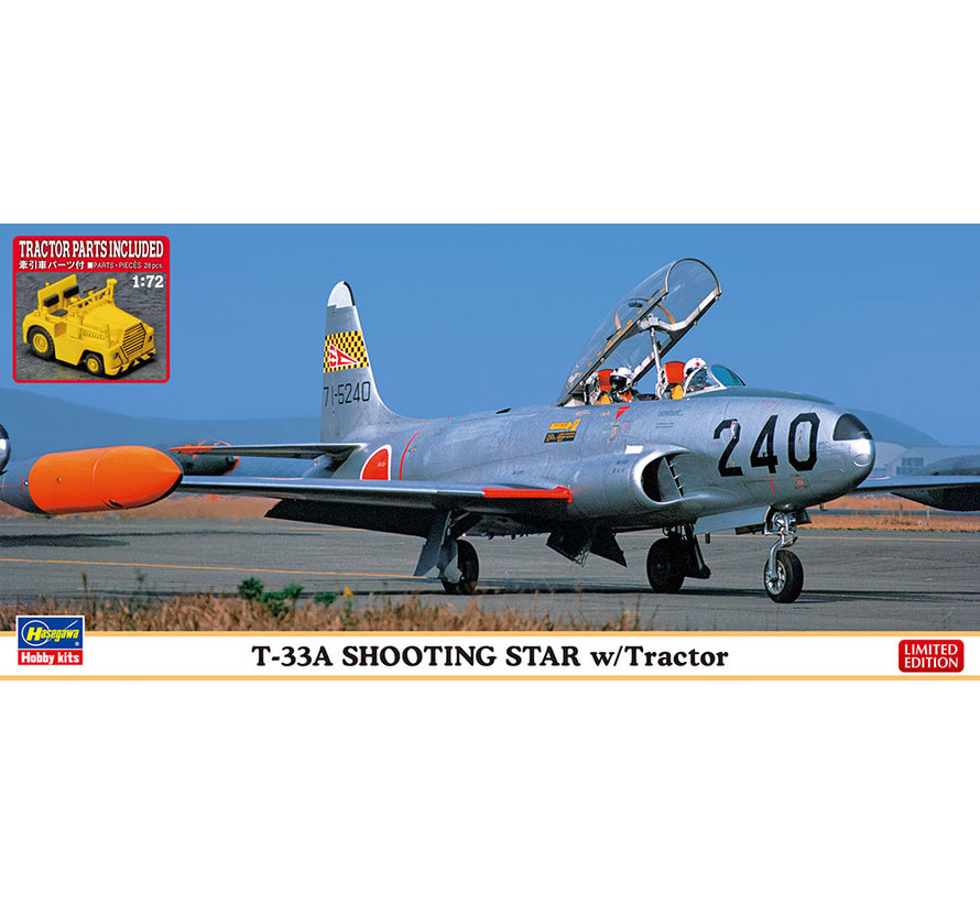 T33A Shooting Star JASDF w/Tractor 1:72