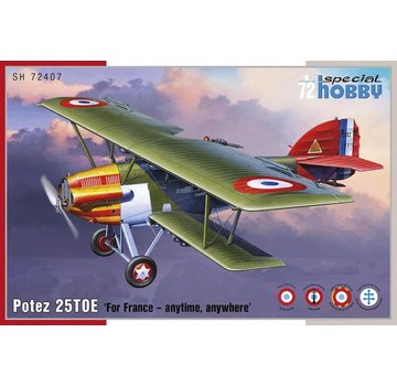 Special Hobby Potez 25 TOE "For France-..." 1:72