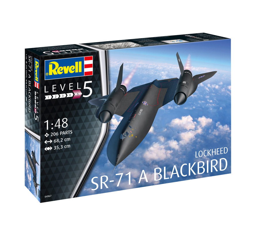 Lockheed SR71 Blackbird 1:48 New tool 2021
