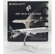 JC Wings A321neo Air New Zealand 2014 livery ZK-NNC 1:200 with stand