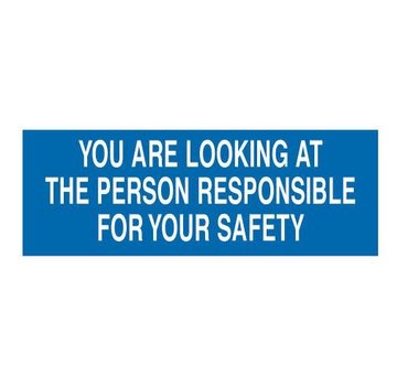 Sporty's You Are Responsible Decal (Set of 4)