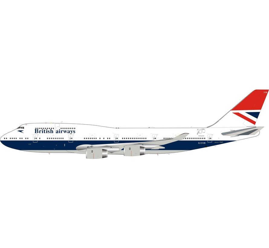B747-400 British Airways retro Negus livery G-CIVB 1:200