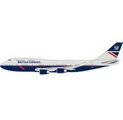 InFlight B747-400 British Airways retro Landor livery G-BNLY 1:200 with stand