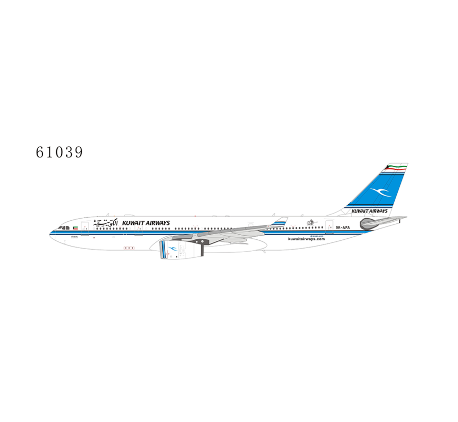 A330-200 Kuwait Airways 9K-APA 1:400