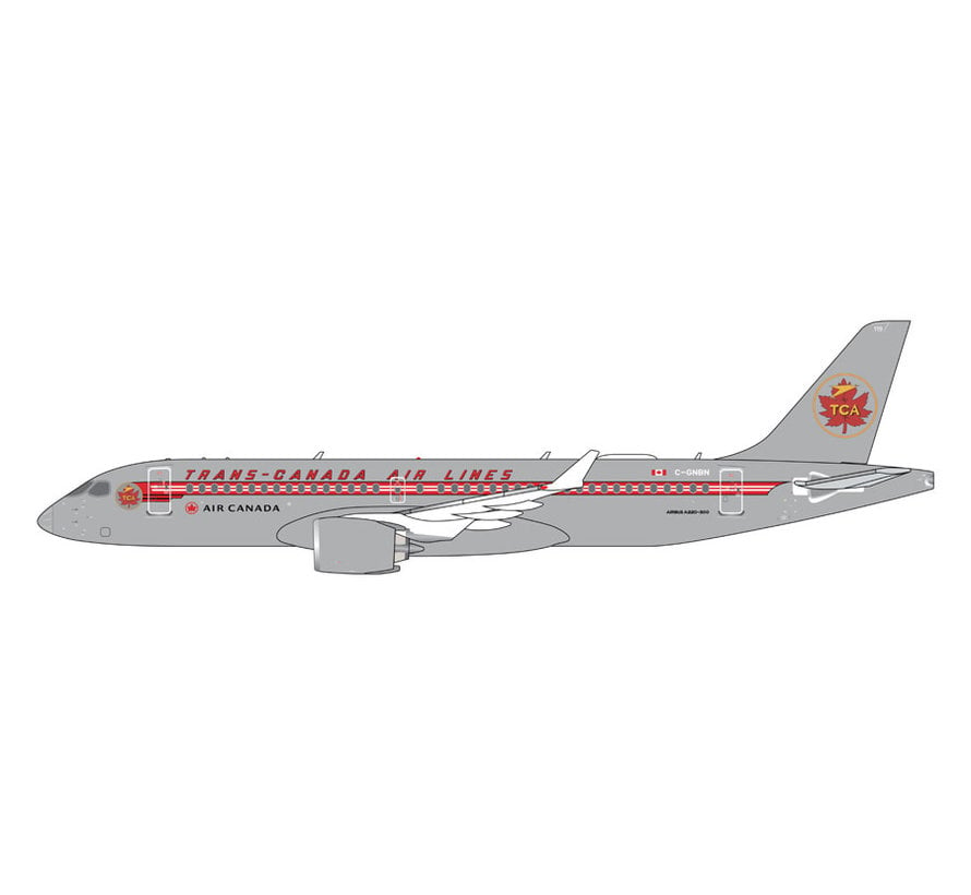 A220-300 Air Canada TCA retro livery C-GNBN 1:400