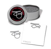 Helicopter Paper Clips Silver