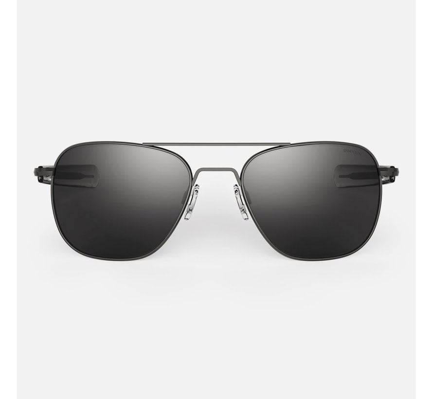 Aviator Gunmetal Skytec™ Polarized American Gray