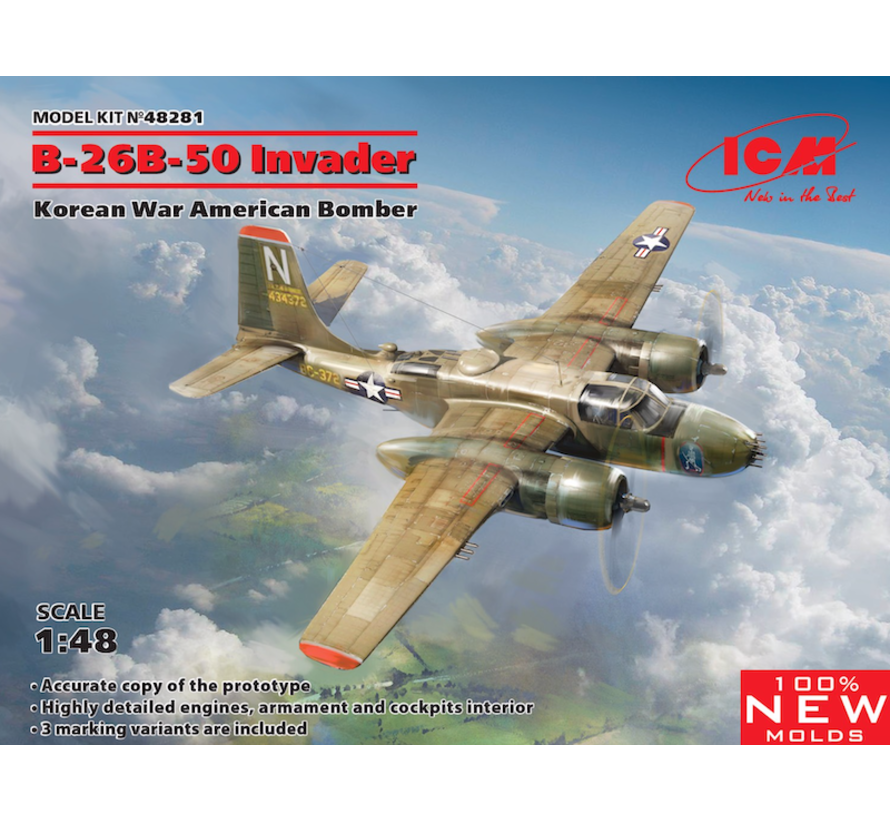 Douglas B26B-50 Invader Korean War 1:48