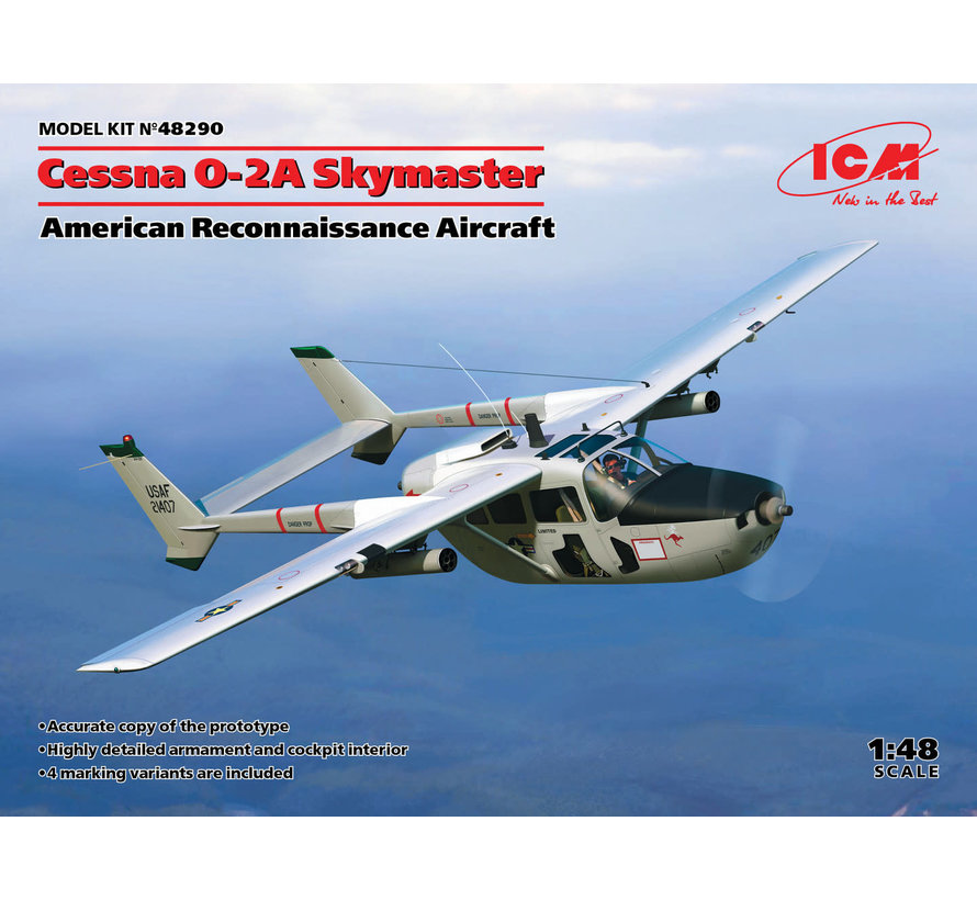 Cessna O-2A Skymaster 1:48