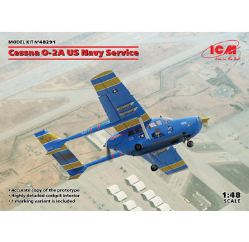 ICM Model Kits Cessna O-2A Skymaster US Navy Service 1:48