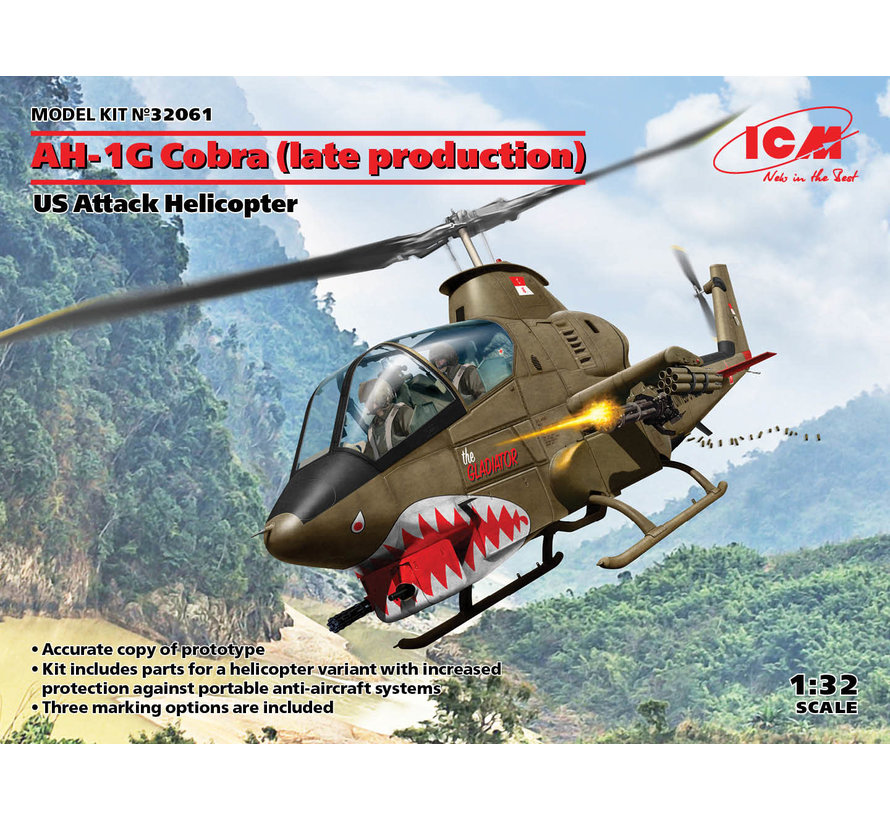Bell AH-1G Cobra (late production) US Attack Helicopter 1:32