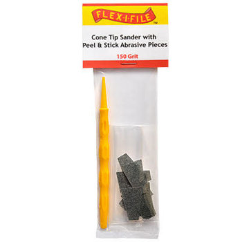 FLEX FLEXIFILE CONE TIP SANDER w/Abrasive pieces