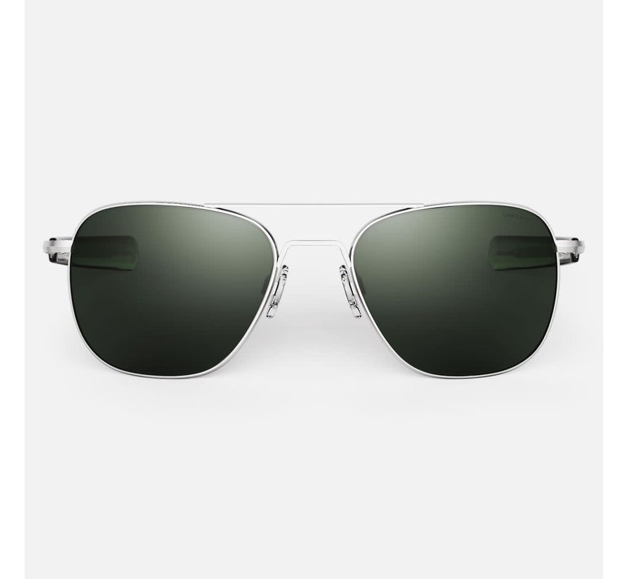 Aviator Matte Chrome Skytec™ Polarized AGX