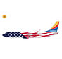 B737-800W Southwest Freedom One N500WR 1:200 flaps +Preorder+