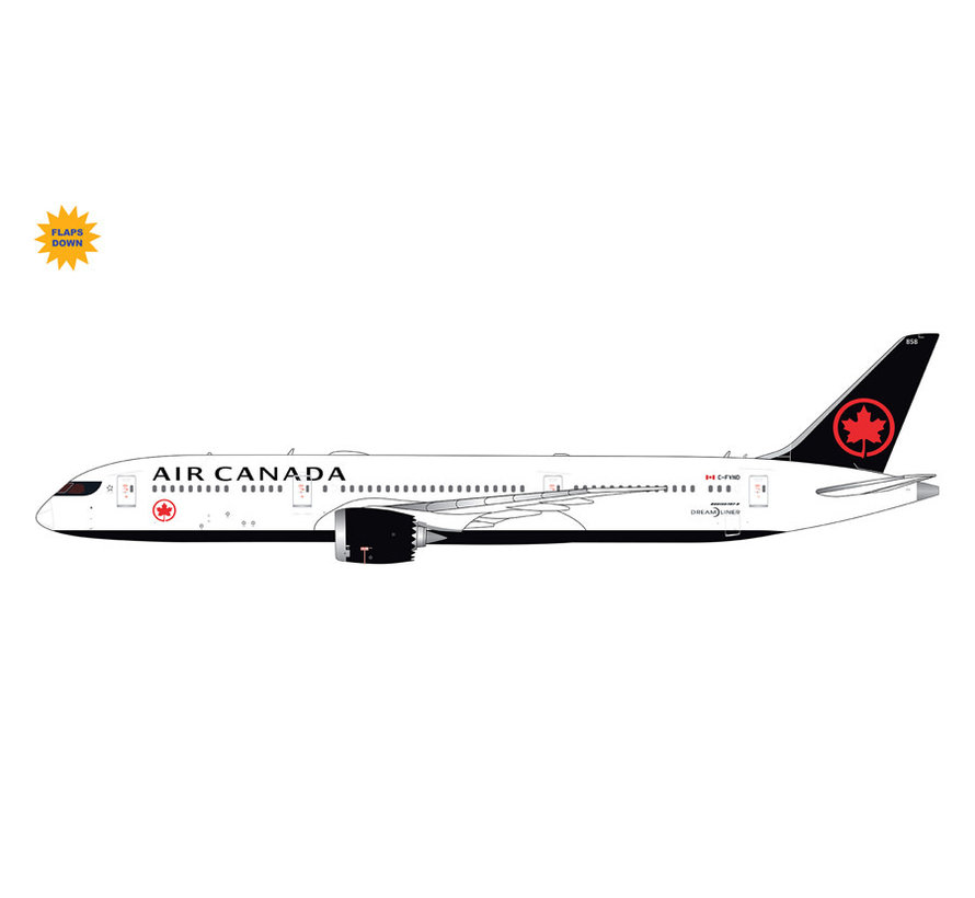 B787-9 Dreamliner Air Canada 2017 livery C-FVND 1:400 flaps down