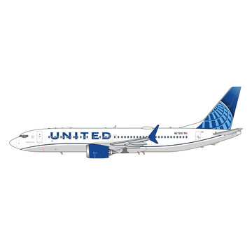 Gemini Jets B737-8 MAX United Airlines 2019 livery N27251 1:400