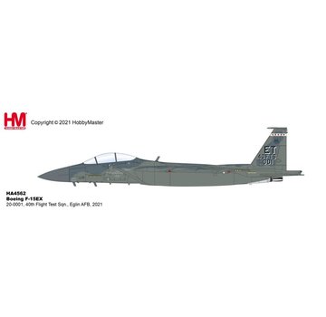 Hobby Master F15EX 40th FTS  20-0001 ET Eglin AFB 2021 1:72