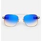 Aviator Matte Chrome Skyforce Air™ Polarized Northern Lights