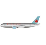 InFlight B767-200 Air Canada Sparking Silver bare metal C-GDSP 1:200 +preorder+