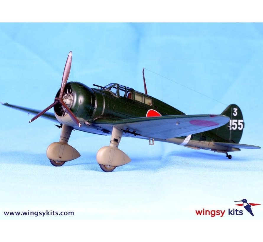 WINGSY Mitsubishi A5M2b "Claude" (early version) IJN Type 96 carrier-based fighter II 1:48