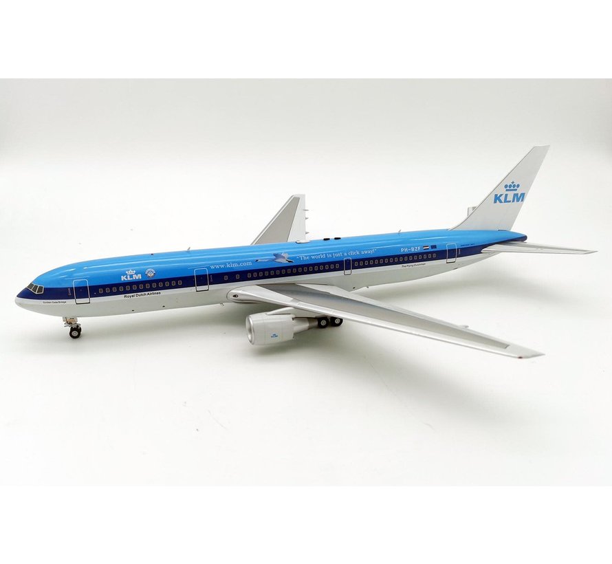 B767-300ER KLM old livery PH-BZF 1:200 with stand