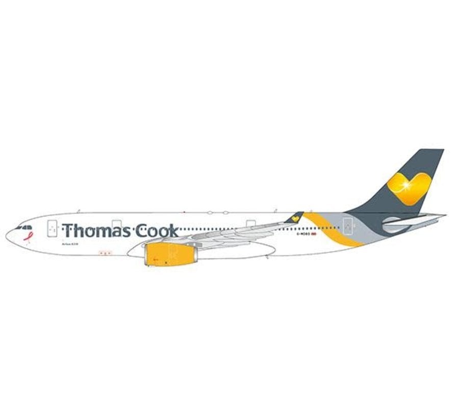 A330-200 Thomas Cook Grey Heart G-MDBD 1:400**Collection sale**