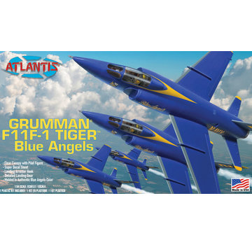 Atlantis ATLANTIS Grumman F11F-1 Tiger Blue Angels 1:54 [Ex-Revell]