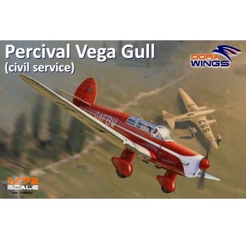 DoraWings Percival Vega Gull in civil service 1:72